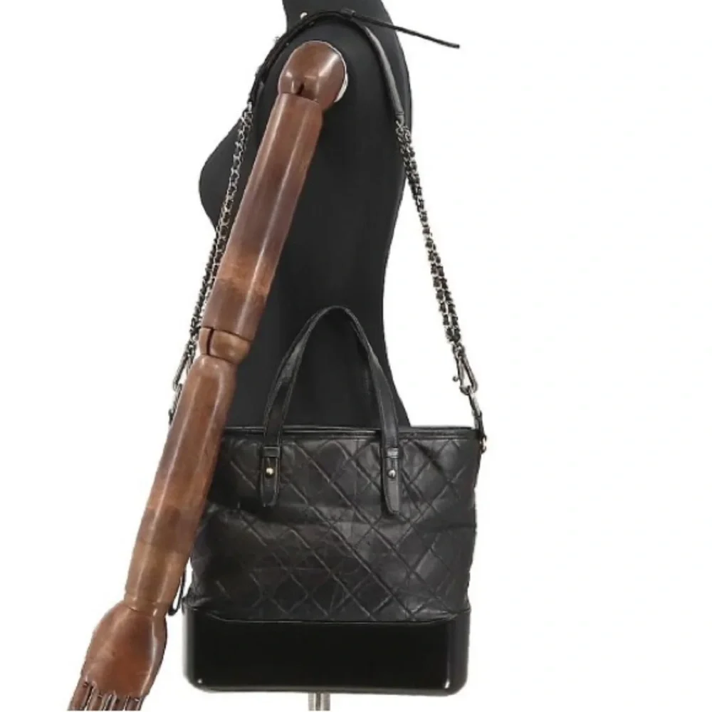 💎✨ BEAUTIFUL ✨💎 Chanel Gabrielle Leather Quilted Shoulder Bag - Picture 4 of 14